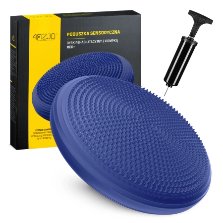 MED+ egyensúlyozó párna, 33 cm, sötétkék