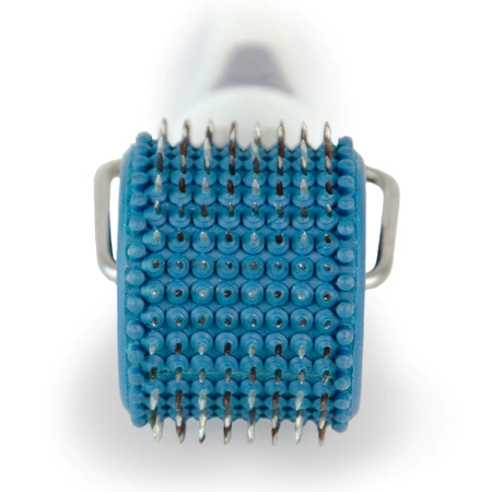 Lyapko 3,5 többtűs arcmasszírozó roller, nikkelmentes, kék