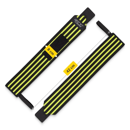 Csuklószorító, 2 db, sárga