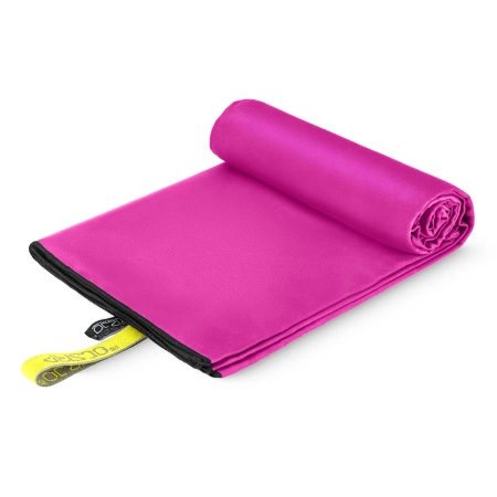 Gyorsan száradó mikroszálas törölköző, 130 x 75 cm, rózsaszín