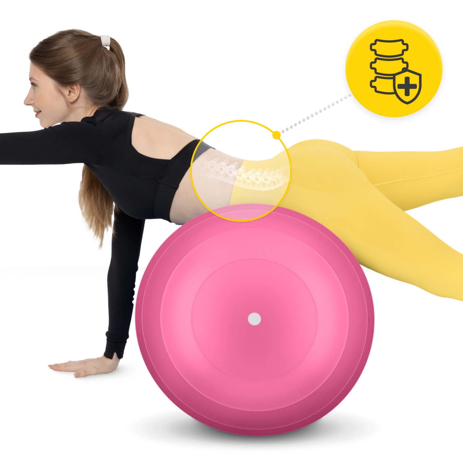 pilka air ball peanut fasolka orzeszek do cwiczen duza