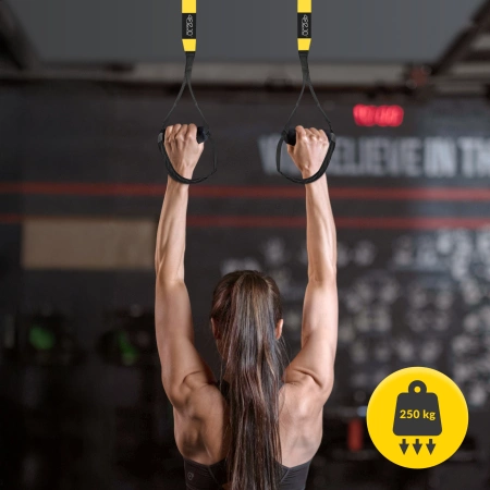 Edzőpántok, TRX edzőszalagok, sárga