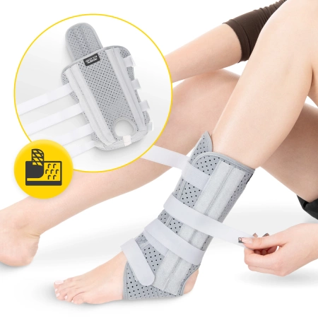 Bokarögzítő oldalsó merevítővel