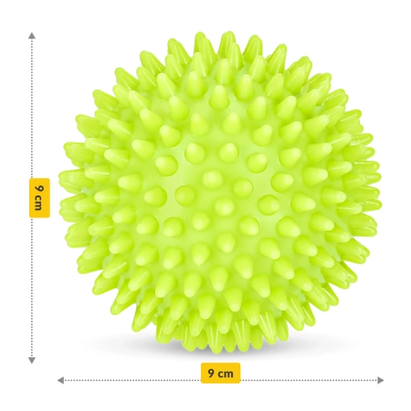 SPIKE+ tüskés masszázslabda, 9 cm