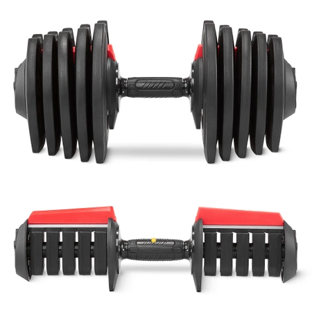 PREMIUM 2 az 1-ben állítható kézisúlyzó és súlyzórúd, 2,5-40 kg