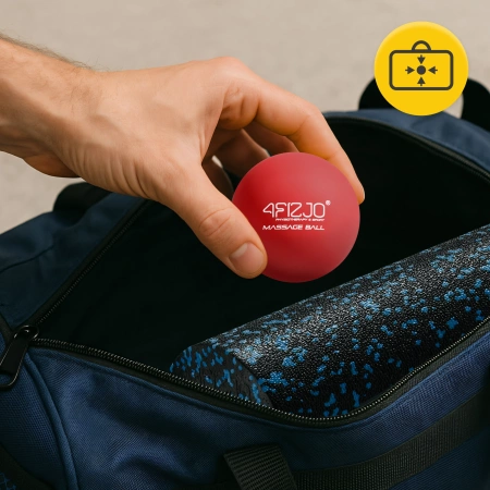 Lacrosse Massage Ball masszázslabda, piros