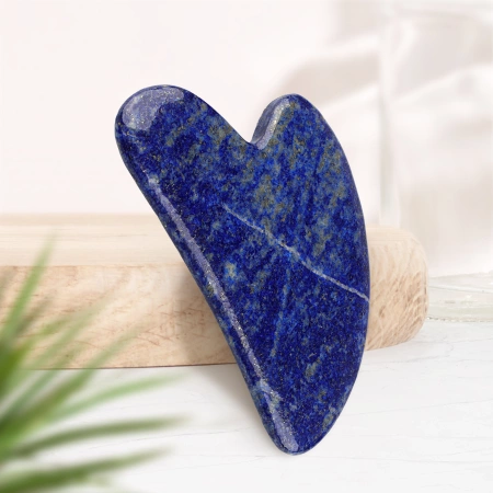 Klasszikus Gua Sha kő természetes lazuritból