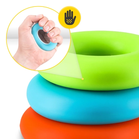 9 részes ujj- és marokerősítő gumikészlet