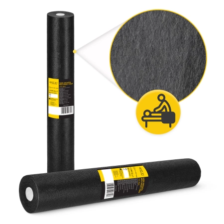 MED orvosi lepedő, 60 cm x 50 m, fekete