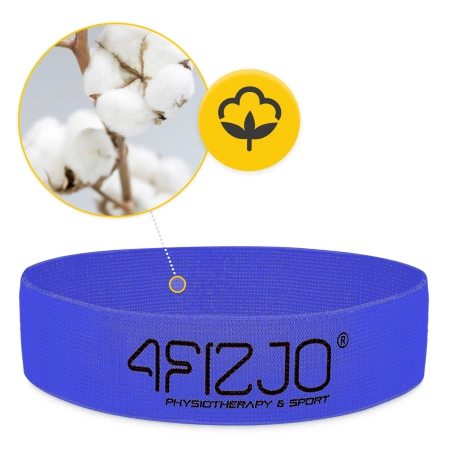 FLEX BAND textil fitness gumiszalag, 10-15 kg