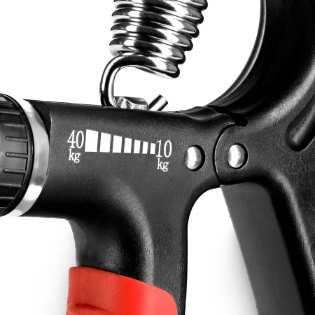 Állítható szilikon marokerősítő, fekete