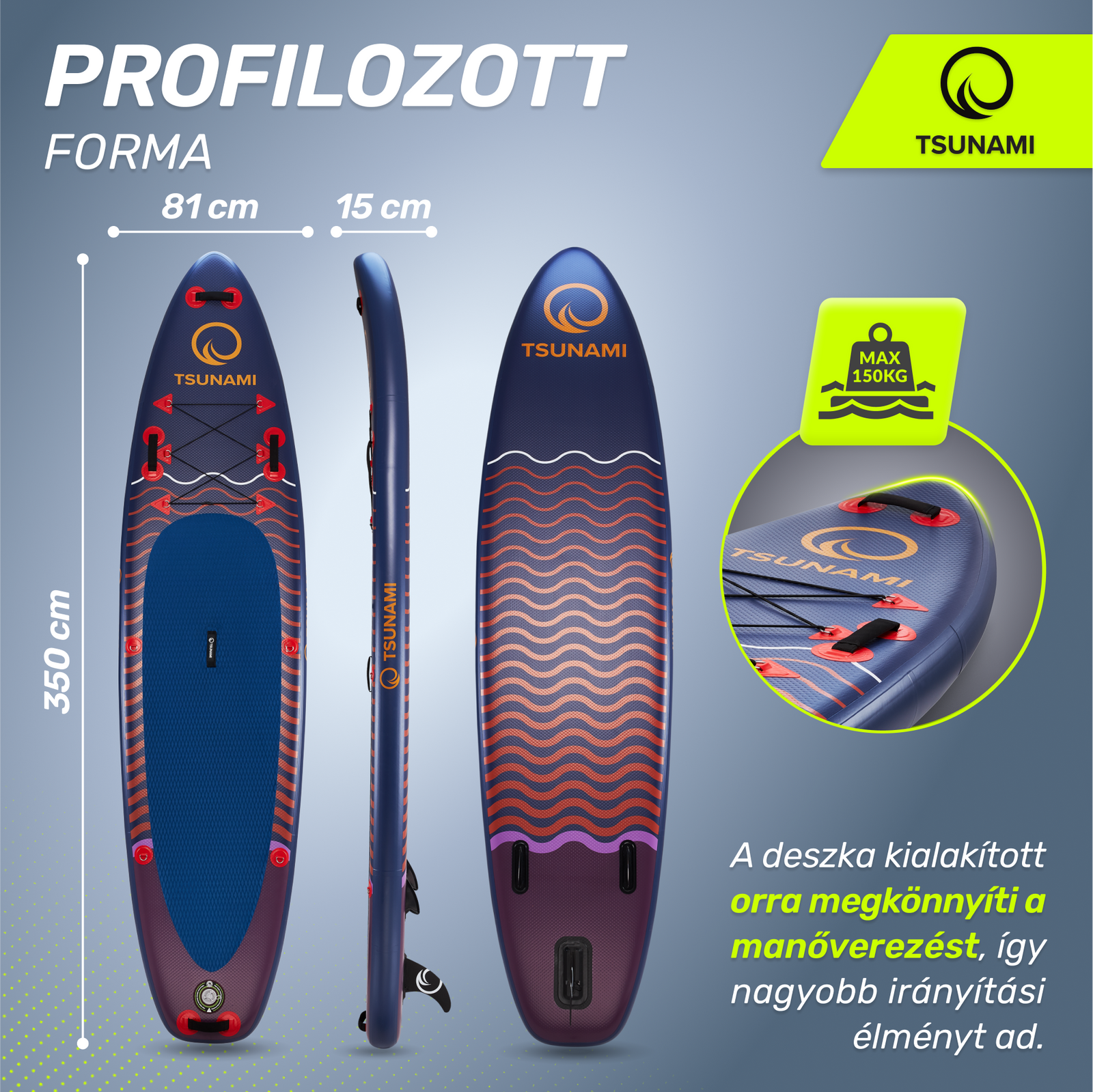 pompowana deska do plywania sup