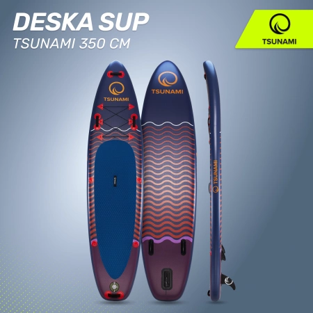 TSUNAMI SUP deszka, 350 cm, T05