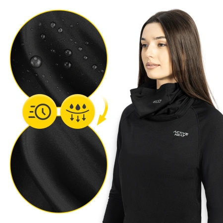 Unisex termikus nyakmelegítő - fekete