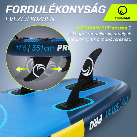 TSUNAMI PRO SUP deszka, 350 cm, T13