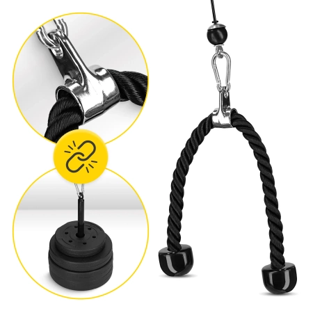 Felső és alsó húzóeszköz edzéshez