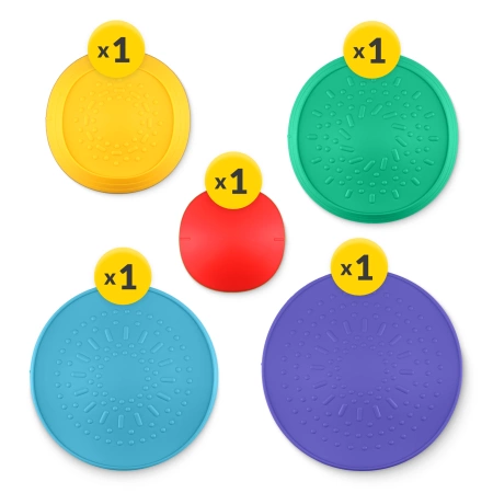 Érzékszervi kövek gyerekeknek, 5 darabos készlet