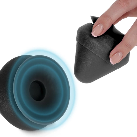 Masszázskúp, fekete