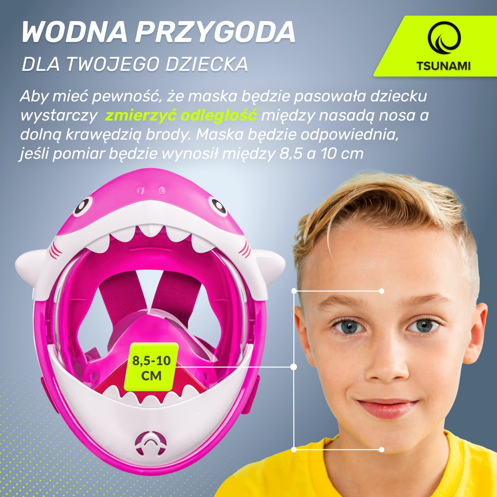 maska do nurkowania dla dzieci