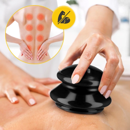 Gumiköpöly készlet, 4 db, fekete