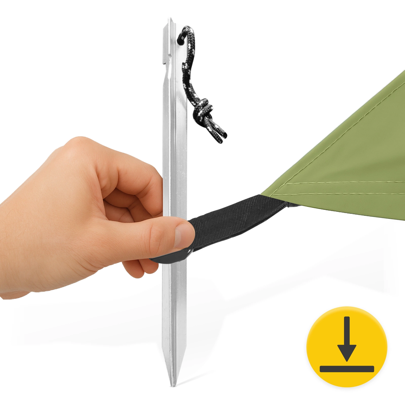 plachta wodoodporna biwakowa turystyczna