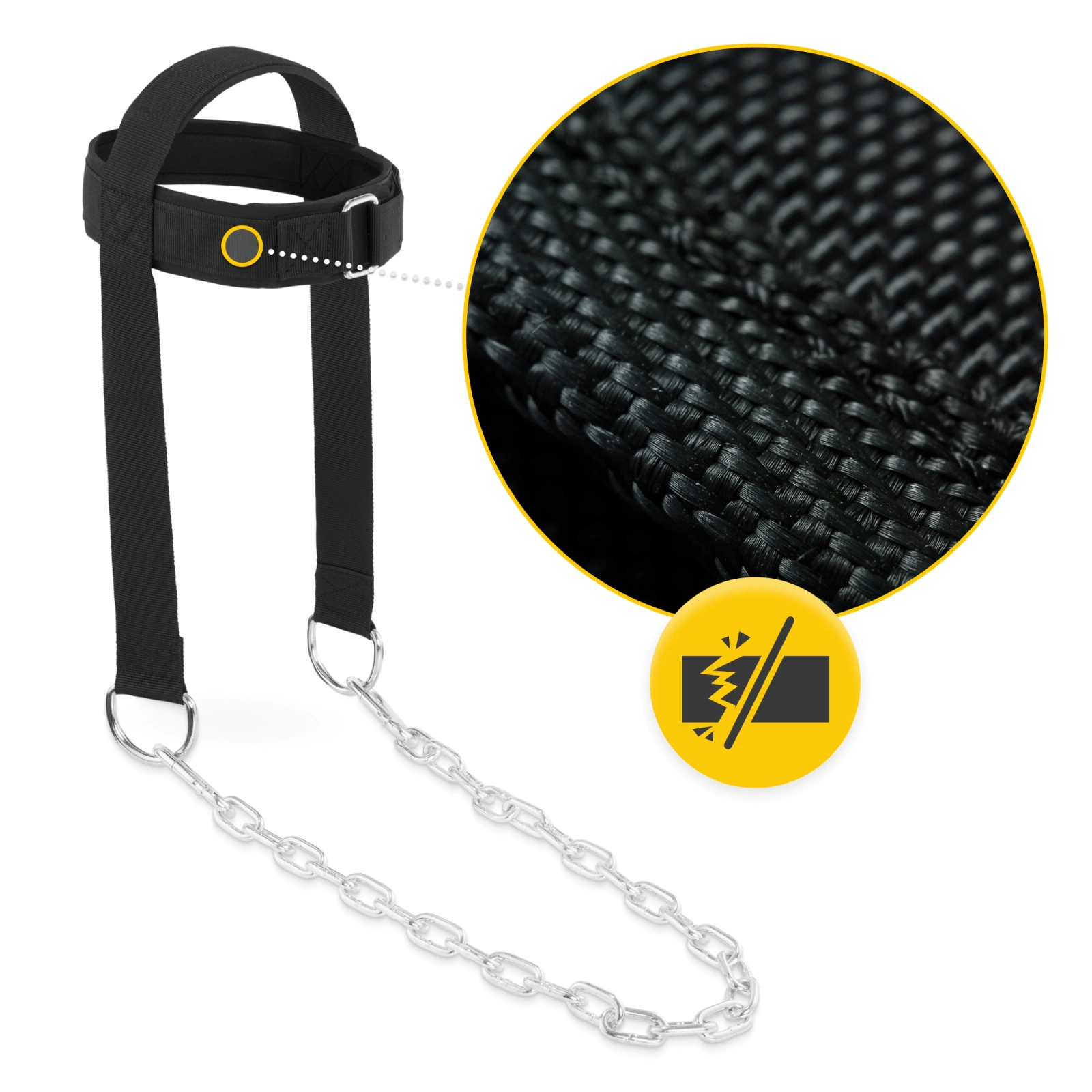 Pas korona uprzaz do cwiczen miedni karku i szyi