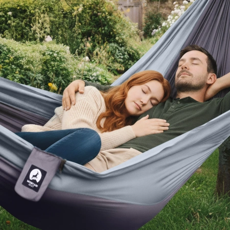 Mountain Goat két személyes utazási függőágy, szürke és grafit