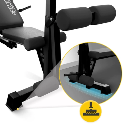 ULTRA állvánnyal rendelkező állítható fekvenyomó pad