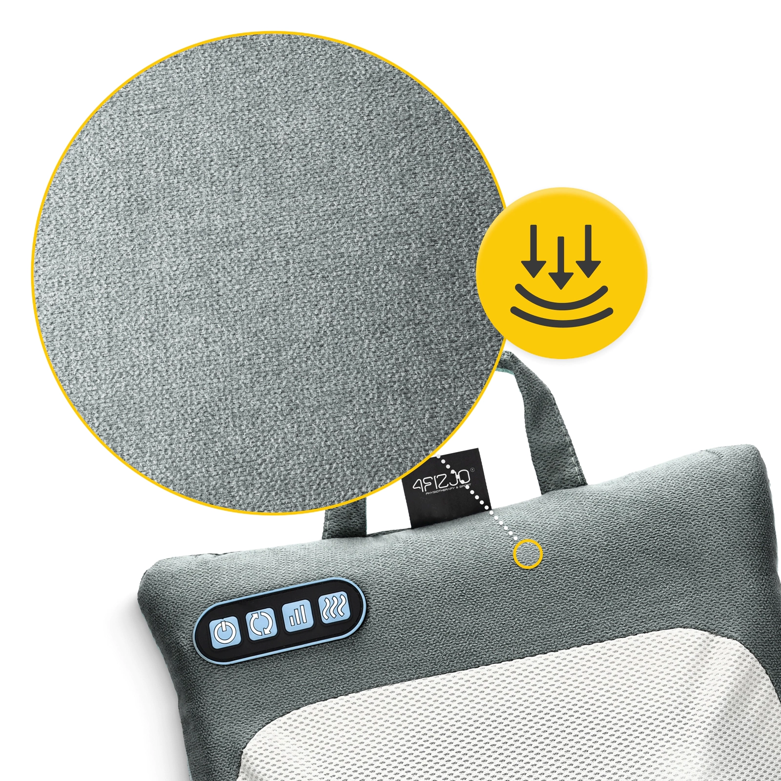 poduszka masujaca do masazu plecow karku