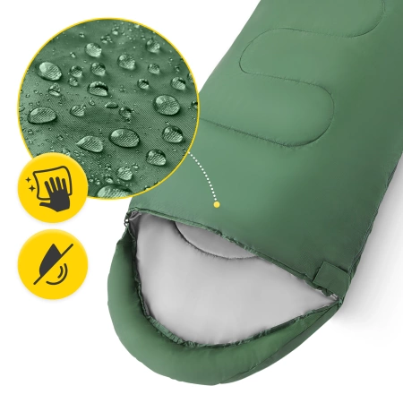 Mountain Goat STANDARD múmia alakú hálózsák, khaki