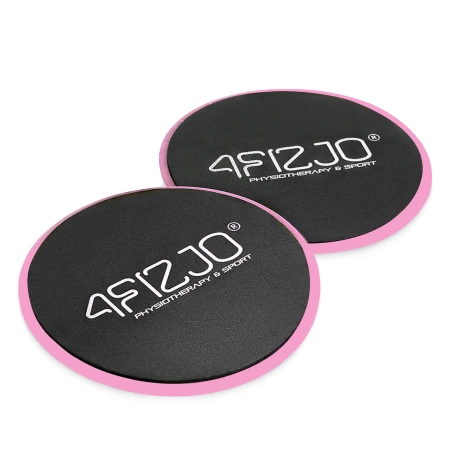 SLIDE csúszókorong edzéshez, 2 db, rózsaszín