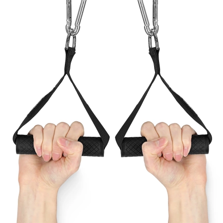 Gumírozott fogantyú csigás gépekhez, 2 db