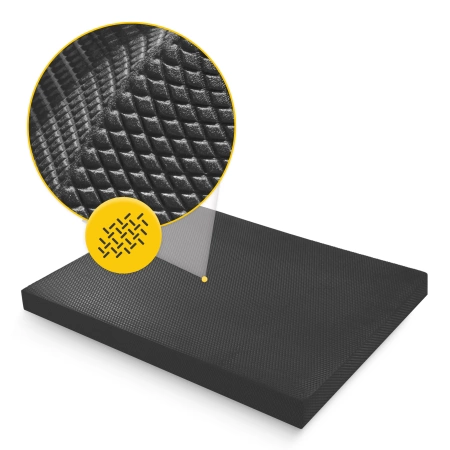 Balance Foam Pad egyensúlyozó szőnyeg, fekete