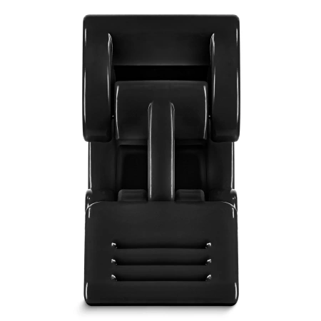 QR gyorskioldó bilincsek 25 mm-es nyakhoz, 2 db - fekete