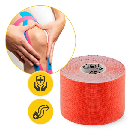 Kineziológiai tapasz Kinesio Tape, 5 m x 5 cm