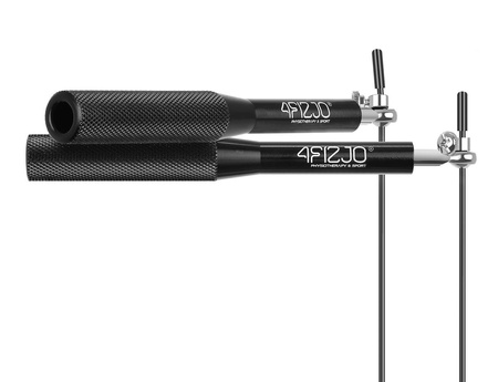 SPEED csapágyazott állítható ugrálókötél, fekete