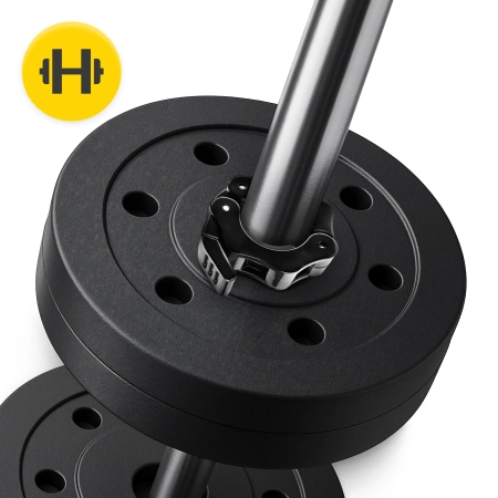 QR gyorskioldó bilincsek 25 mm-es nyakhoz, 2 db - fekete