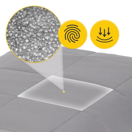 Szenzoros súlyozott takaró, 13,6 kg