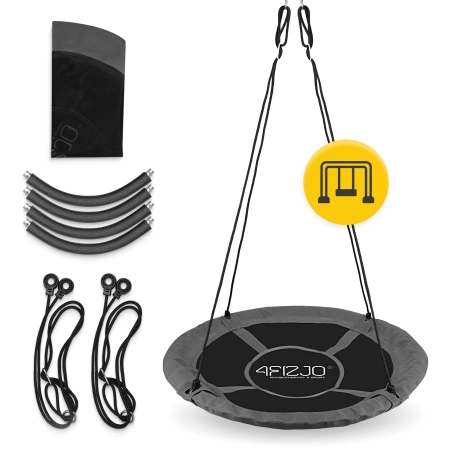 Kerti gyerek fészekhinta, XL, 110 cm