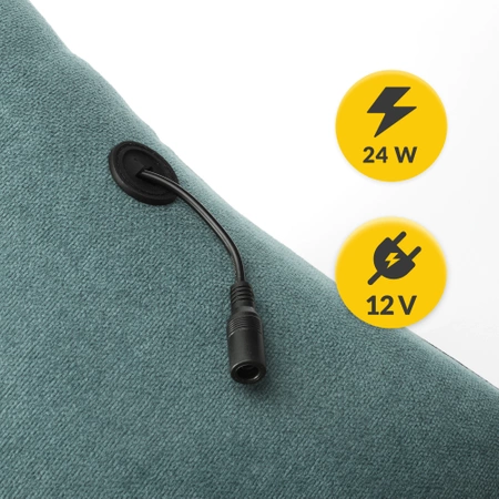 LITE melegíthető masszázspárna, zöld