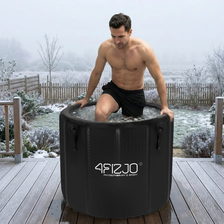 Felfújható jégfürdő téli úszáshoz, cseppvarrott, kerek