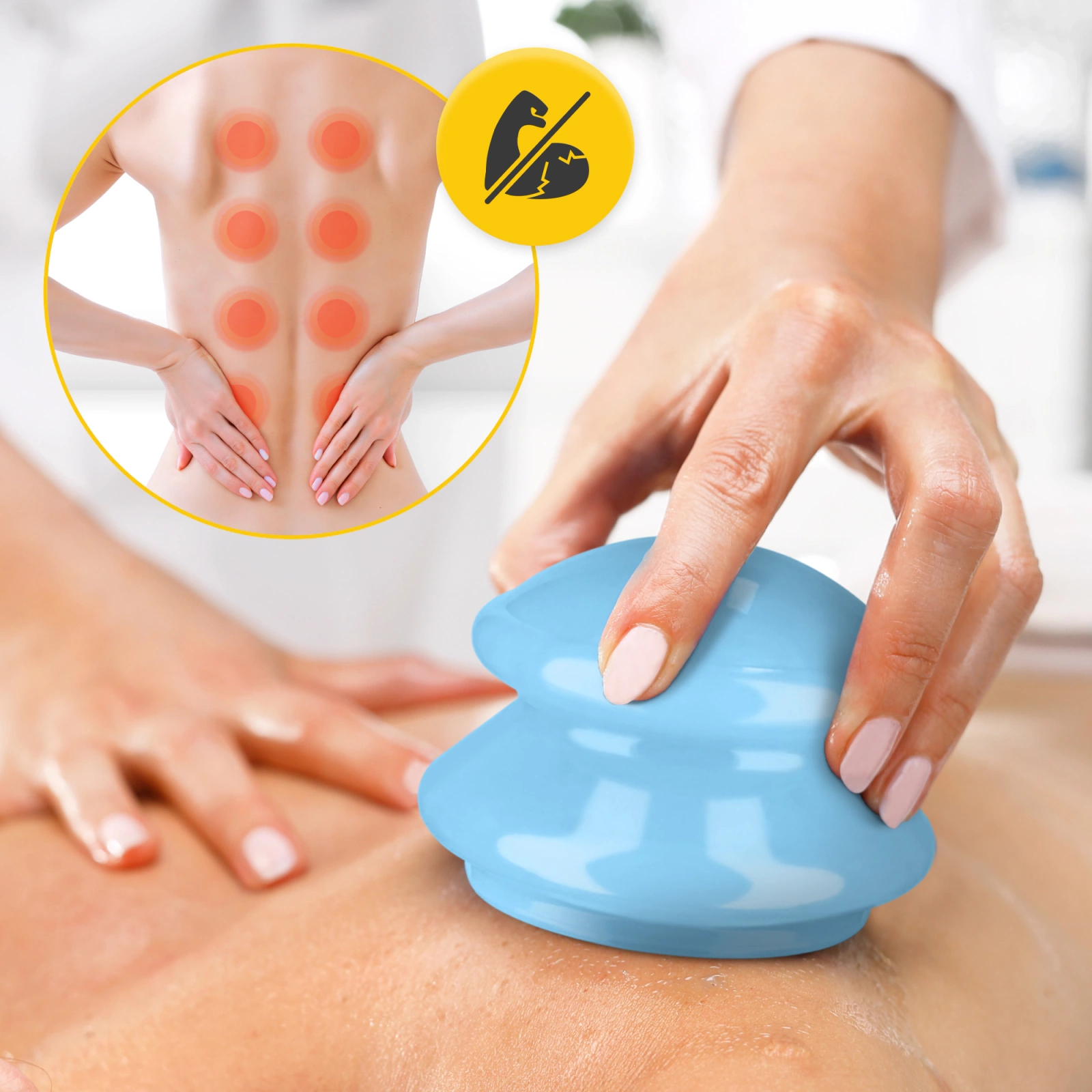 banki chinskie do masazu ciała do twarzy silikonowe