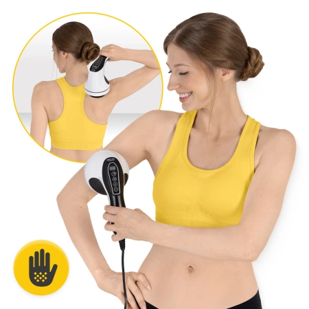 Narancsbőr elleni kézi masszírozó, fehér