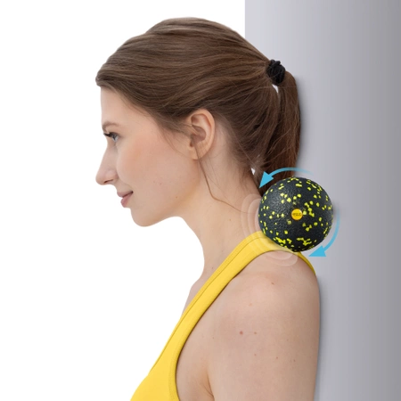 EPP masszázslabda, 12 cm, sárga