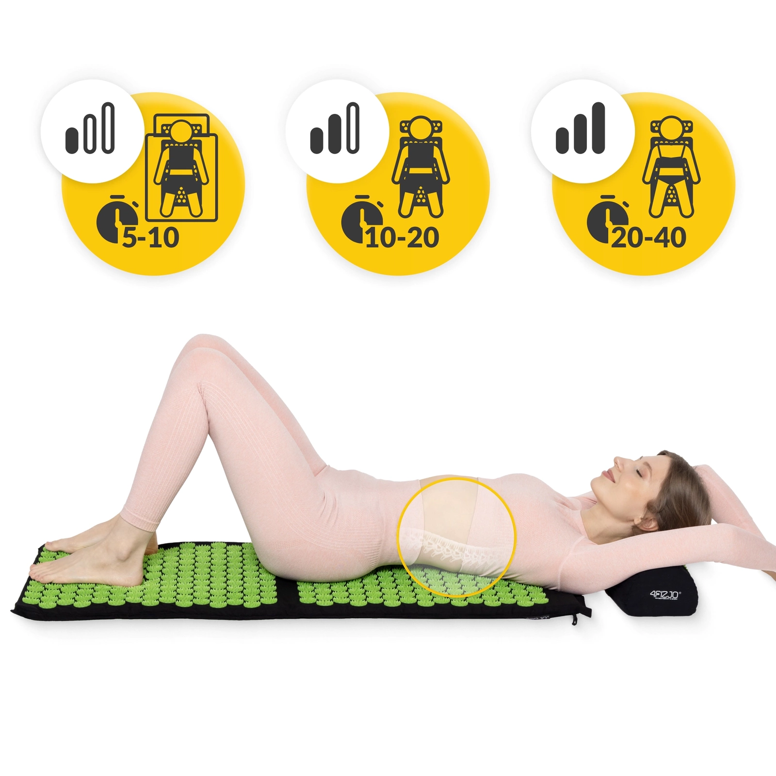 duża mata akupresura poduszka klasyczna 