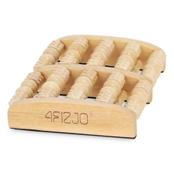 Formázott fa talpmasszírozó henger