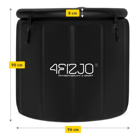 Felfújható jégfürdő téli úszáshoz, cseppvarrott, kerek