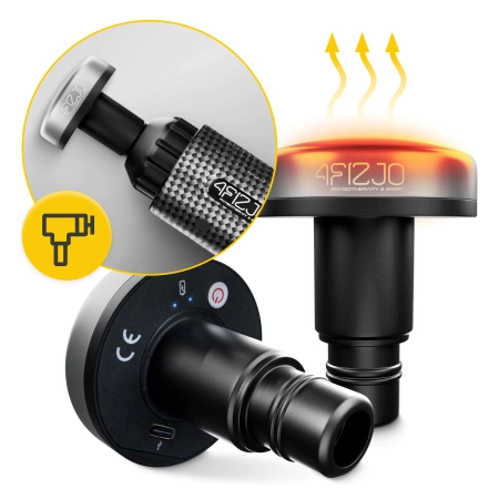Melegítőfej masszázspisztolyhoz