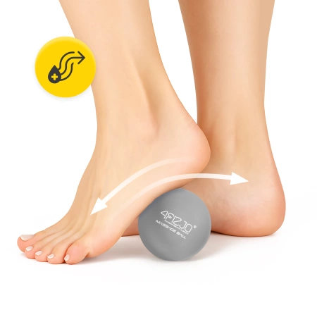 Lacrosse Massage Ball masszázslabda, szürke