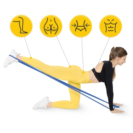 FLAT BAND rehabilitációs szalag, 9-11 kg